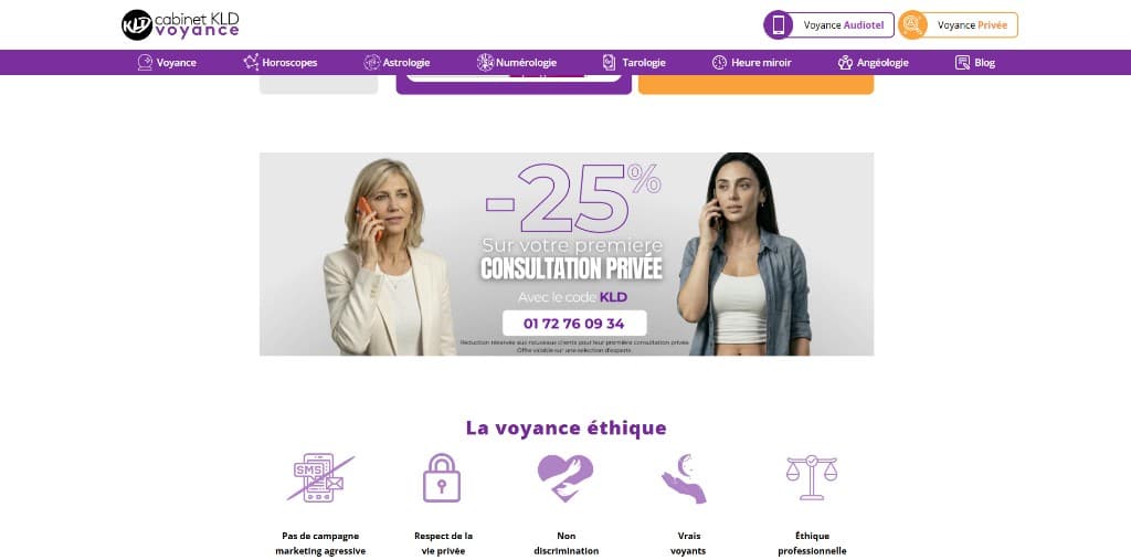 Cabinet KLD Voyance